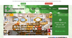 Desktop Screenshot of farmaciaorjales.com